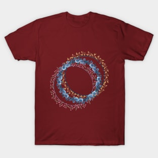 Floret Breath- "A Minimalist Floral Abstract" T-Shirt